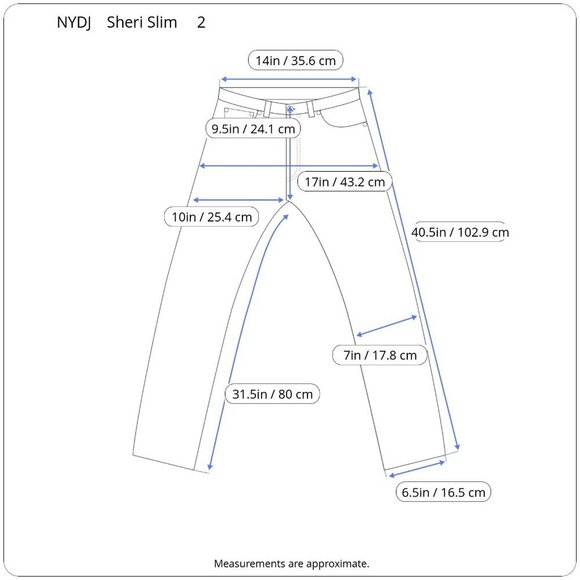 NYDJ Sheri Slim High Rise Straight Leg Stretch Jeans Burgundy Jeans Denim 2 - Picture 15 of 16